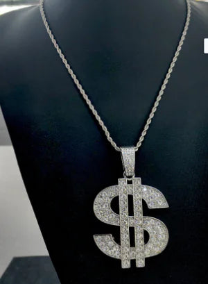 American Dollar Pendant Necklace for Hip Hop Style (One)