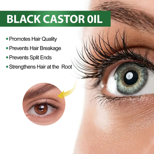 OUHOE Castor Oil Hair Serum for Repair and Shine