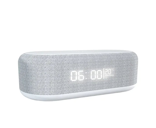 4-in-1 Night Lamp Alarm Clock with Wireless Charger