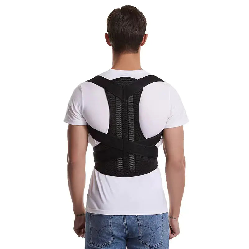 Posture Corrector with Steel Support for Back and Shoulders