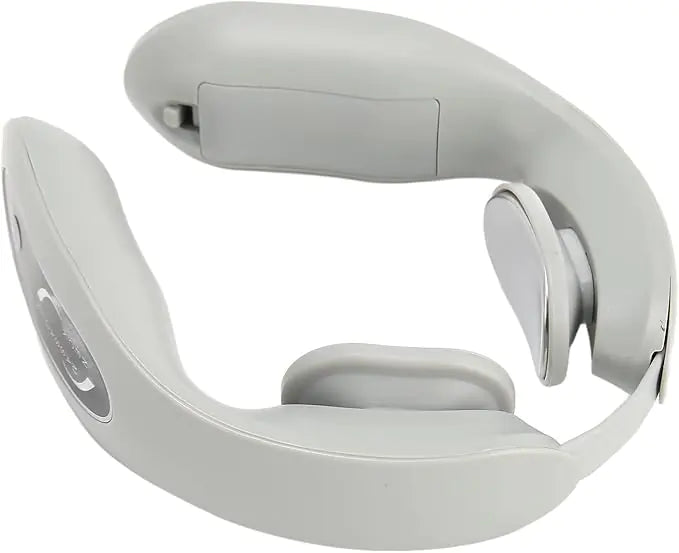 EMS Neck Acupoints Lymphvity Massager Device Intelligent Neck Massager With Heat Blue Hot Design