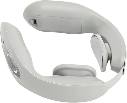 EMS Neck Acupoints Lymphvity Massager Device Intelligent Neck Massager With Heat Blue Hot Design