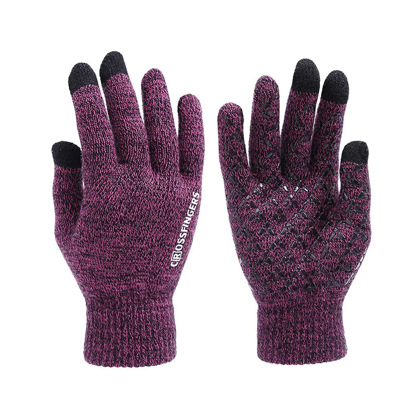 Touchscreen Magic Gloves - Thick Warm Knitted Outdoor Gloves
