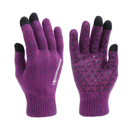 Touchscreen Magic Gloves - Thick Warm Knitted Outdoor Gloves