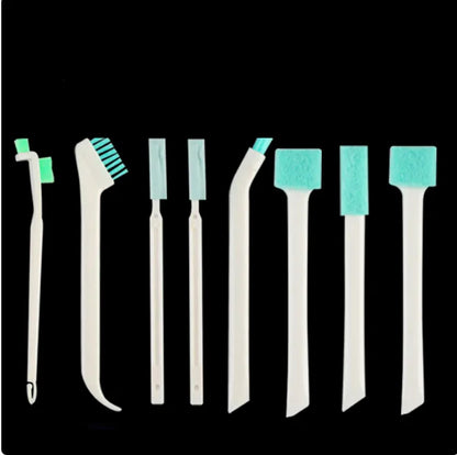 Kitchen Tools Clean Narrow Brush Plastic Cleaning Brush Long Handle Milk Bottle Glass Tube Cleaning Pan Bowl Brush Kit