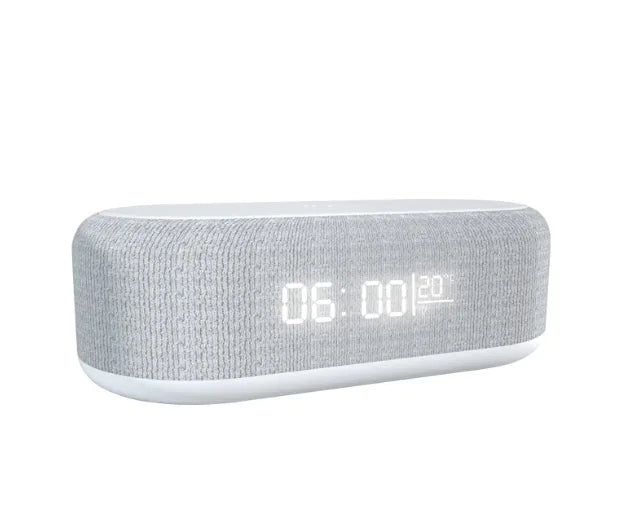 4-in-1 Night Lamp Alarm Clock with Wireless Charger
