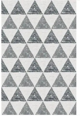 Nordic Minimalist Geometric Area Rug – Modern Living Room Carpet, 80x120cm