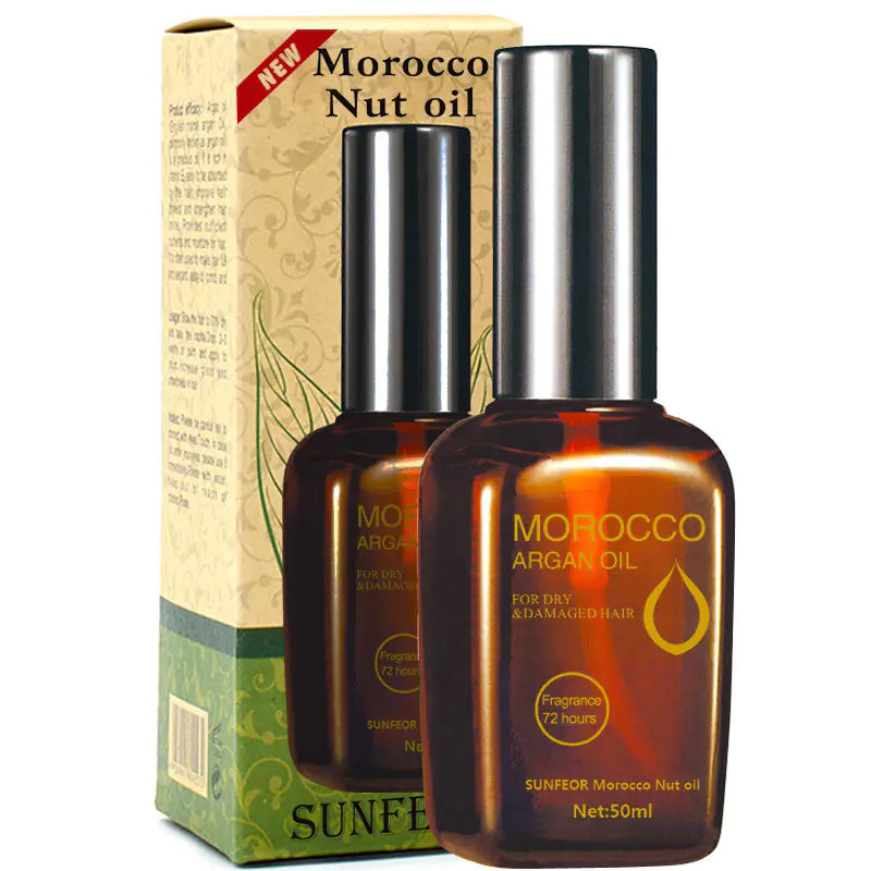 Moroccan Hair Oil for Frizz Control and Hydration