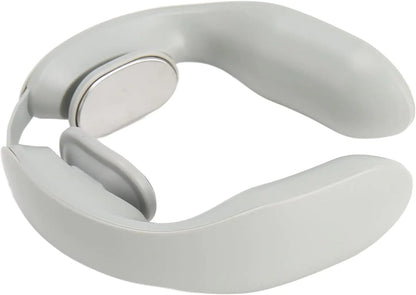 EMS Neck Acupoints Lymphvity Massager Device Intelligent Neck Massager With Heat Blue Hot Design